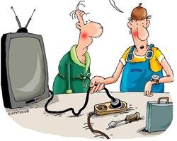 Если телевизору срочно нужен ремонт