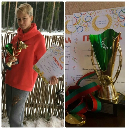 Сокуровская спортсменка дважды победила в теннисном турнире в Белоруссии