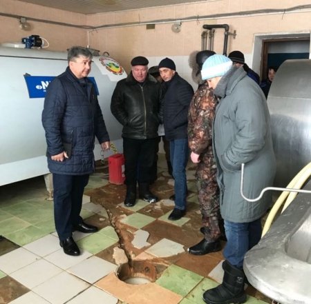 Объезд сельскохозяйственных предприятий главой Лаишевского района