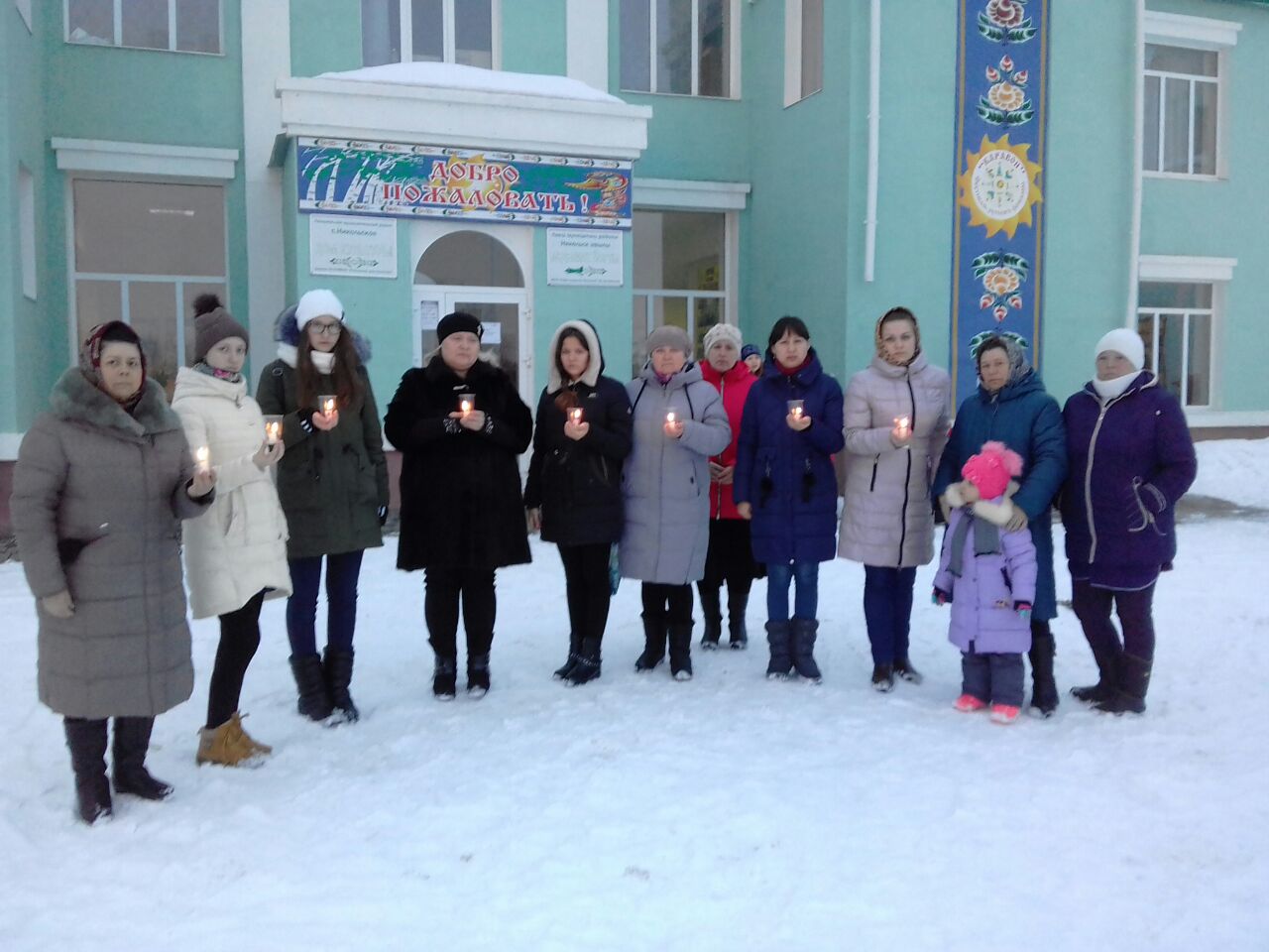 В Лаишевском районе прошли траурные митинги «Кемерово, мы с тобой!»