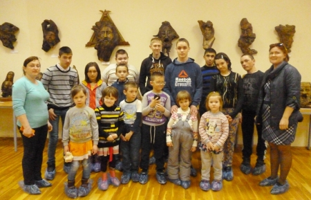 Дети из Лаишевского Реабилитационного центра побывали в районном музее