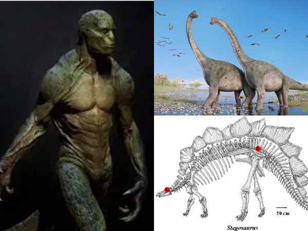Человечество произошло от шизофреников-рептилоидов - найдены останки динозавров