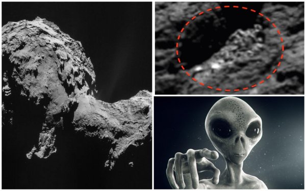 Скелет пришельца? Инопланетные останки нашли на «поющей» комете