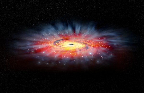 Монстр из Млечного пути обездвижен: Магнитные поля защищают Землю от чёрной дыры