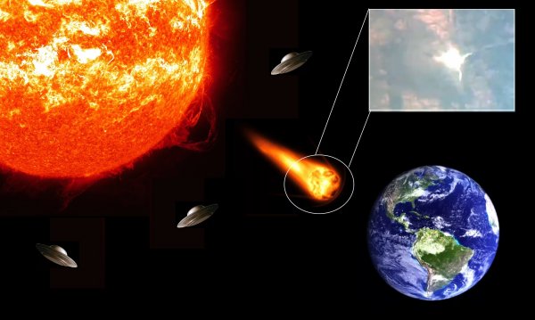 Пришельцы готовят солнечную бомбу: Осколки взрыва на Солнце летят к Земле