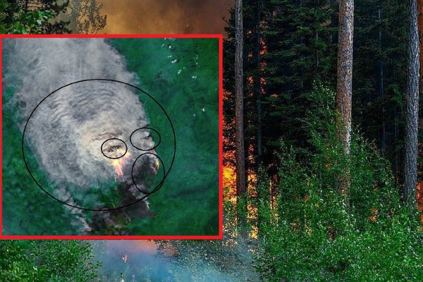 Нибиру напала на Красноярск: Огненный червь из Ачинска пожирает тайгу