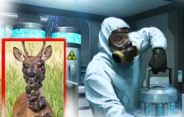 Мутант-олень напугал туристов: Изуродованная разработка учёных скрылась в лесах Крыма