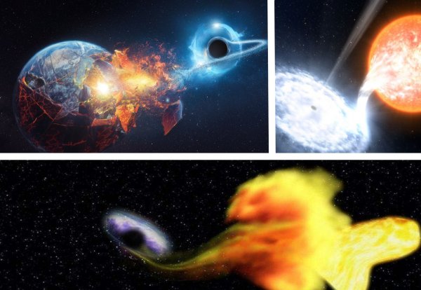 Нибиру следующая: Чёрная дыра сожрала нейтронную звезду