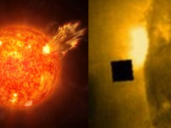 Пришельцы «жрут» звёзды: В Солнце появилась дыра, размером с Россию