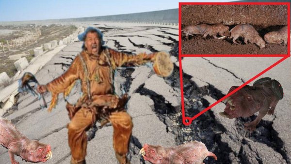 Кротокрысы хоронят Бурятию: Якутский шаман превращает Россию в крысиную нору