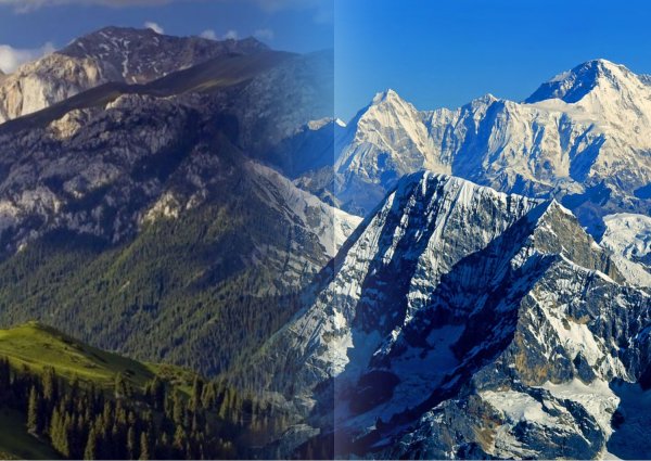 Учёные объяснили разную высоту гор тектоническими усилиями